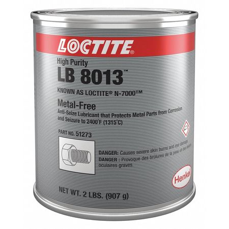 LOCTITE Anti-Seize, High Purity, 32 oz, Can LB 8013(TM) N-7000(TM) 234290