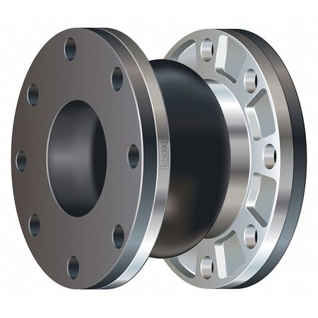 ZORO SELECT Expansion Joint, Single Sphere, Flanged WA-40-EE