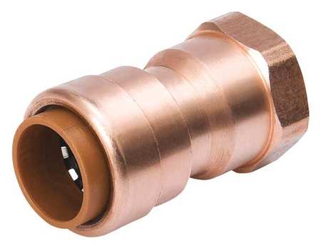 Pro-Line Copper Copper Push Fit Adapter, 3/4 in Tube Size 650-204HC
