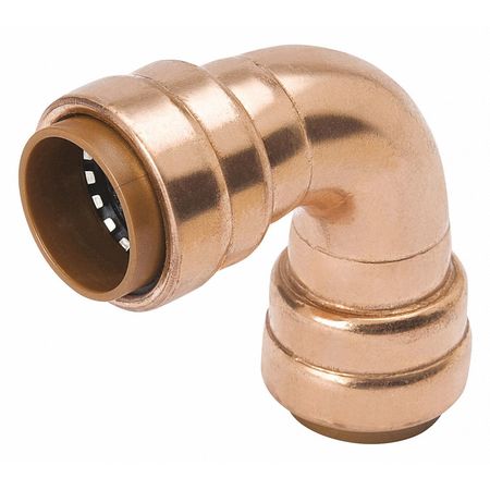Pro-Line Copper Copper Push Fit Elbow, 3/4 in Tube Size 651-004HC