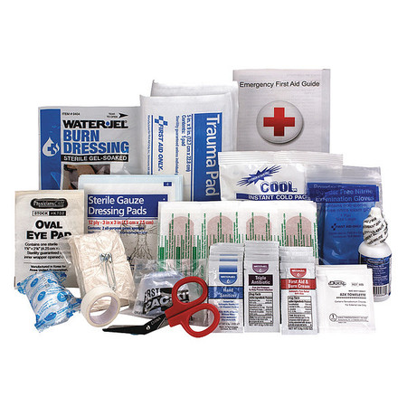 FIRST AID ONLY First Aid Kit Refill, Paperboard, 25 Person 90583