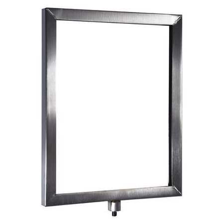 VISIONTRON Sign Frame, Post Mount, 11 in.L x 14 in.H FR1114HDPC