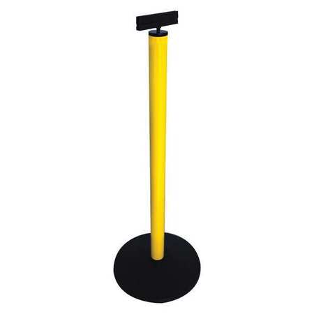 VISIONTRON Sign Holder, Aluminum, Yellow, 40 in. SP601S3YA-SBB-MPC
