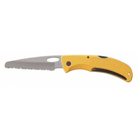 Gerber Folding Knife, Serrated, Blunt Tip Blade 06971