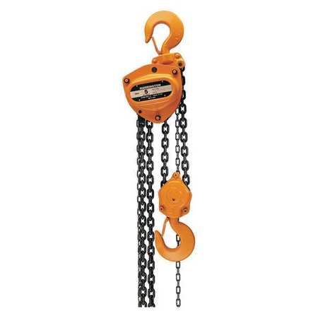 HARRINGTON Manual Chain Hoist, 10 ft.Lift CB050-10