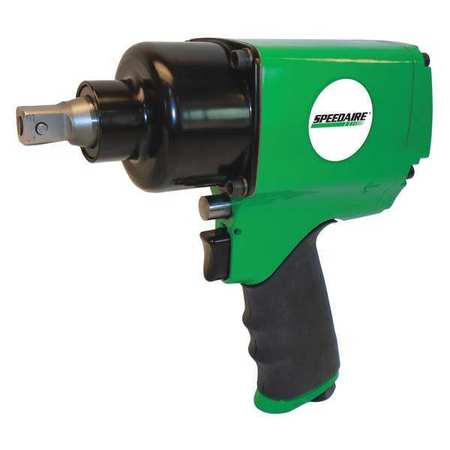 SPEEDAIRE Air Impact Wrench, Pin, 6000 rpm 45NW52