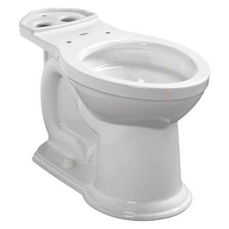 AMERICAN STANDARD Toilet Bowl, 1.28 gpf, Gravity Fed, Floor Mount, Elongated, White 3870A101.020