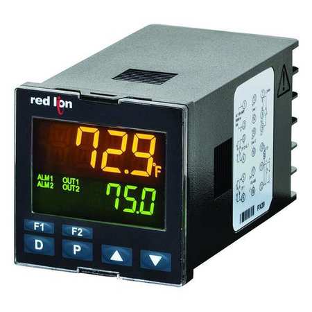 Red Lion Controls Temperature Controller, 1.89 in. L, 2 DPST PXU11A20