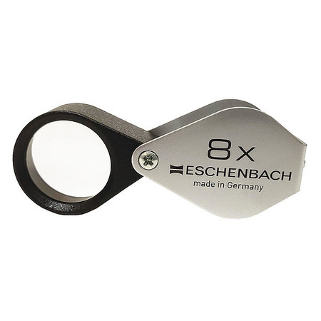 ESCHENBACH OPTIK GMBH Handheld Magnifier, 23mm, 36D, Chrome 1176-8