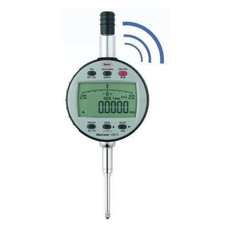 MAHR Digital Indicator, 1087 Ri, 1 in. Range 4337665