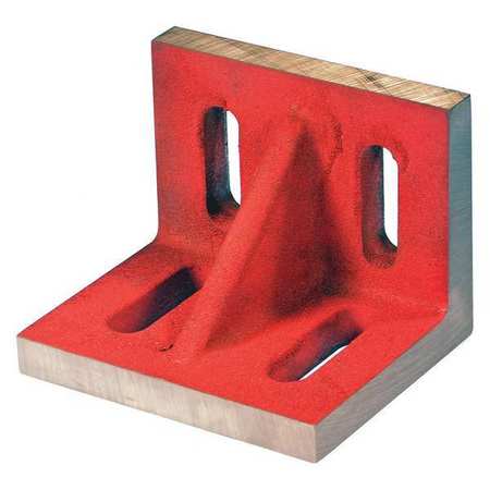 SUBURBAN Webbed Angle Plate, 4-1/2inD, Machined SAW-070504