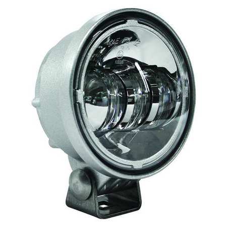 J.W. Speaker Fog Lamp, Silver, Die-Cast Aluminum, LED 6150