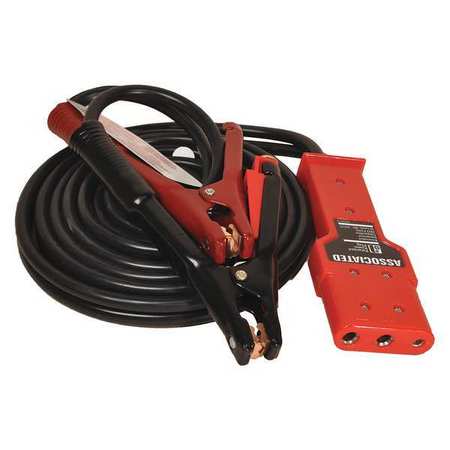 ASSOCIATED EQUIPMENT Jumper Cables, 500 A, 25 ft., Heavy Duty 6141-25