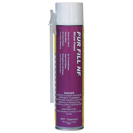Todol Multipurpose/Construction Spray Foam Sealant, 24 oz, Aerosol Can, Yellow, 2 Component NF01