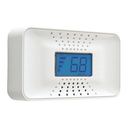 FIRST ALERT Carbon Monoxide Alarm, Electrochemical Sensor, 85 dB @ 10 ft Audible Alert, 3V Lithium CO710