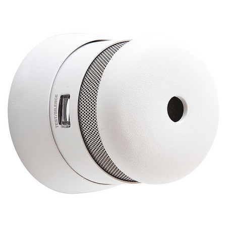 First Alert Smoke Alarm, Photoelectric Sensor, 85 dB @ 10 ft Audible Alert, 3V Lithium P1010