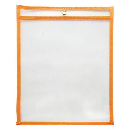 ZORO SELECT Shop Ticket Holder, Orange, 12 in. W, PK15 45TU81