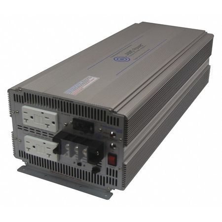 AIMS POWER Power Inverter, Pure Sine Wave, 10,000 W Peak, 5,000 W Continuous, 2 Outlets PWRIG500048120S