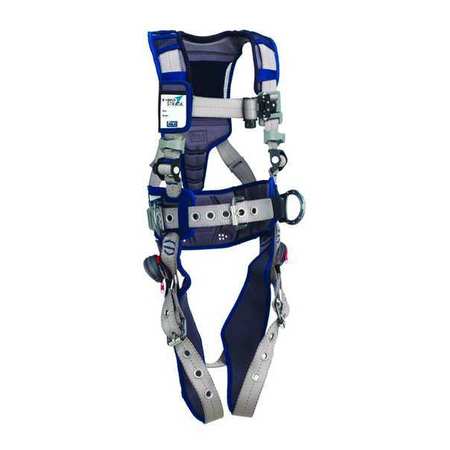 3M Dbi-Sala Full Body Harness, M, Repel(TM) Polyester 1112566