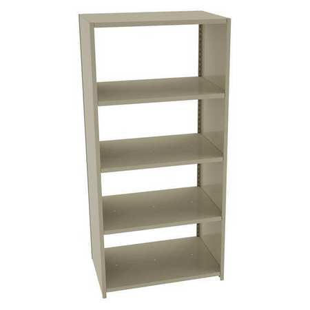 TENNSCO Boltless Shelving Unit, 24"D x 36"W x 76"H, 5 Shelves, Steel LS-5-3624-6