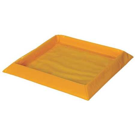 EAGLE MFG Spill Containment Berm, 3-1/2 in.H, Yellow T8101