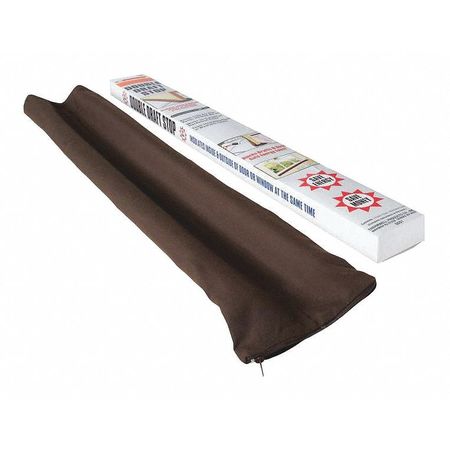 FROST KING Double Draft Stop, Fabric, Brown DDS1