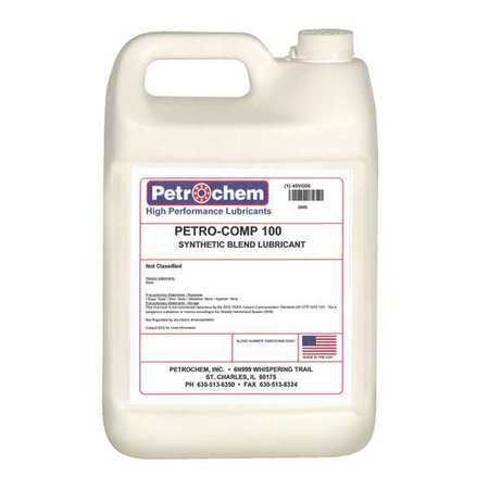 PETROCHEM Compressor Oil, 1 gal., Jug, Mineral Oil PETRO-COMP 100-001