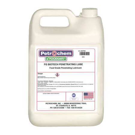 PETROCHEM Compressor Oil, 1 gal., Jug, Mineral Oil BIOTECH FGPL-001