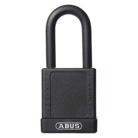ABUS Lockout Padlock, KD, Black, 3"H, PK6 19663