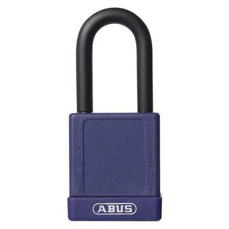 ABUS Lockout Padlock, KA, Purple, 1-3/4"H, PK6 19619
