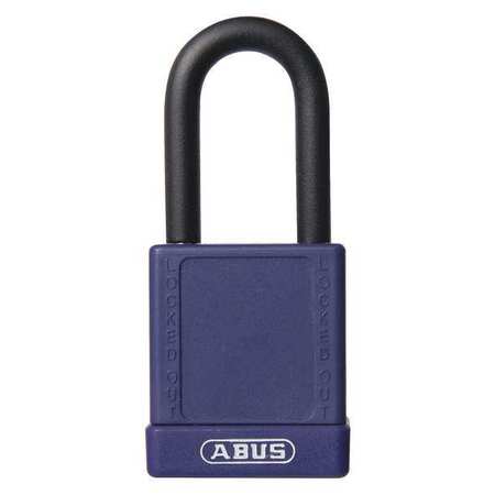 ABUS Lockout Padlock, KA, Purple, 3"H, PK3 19674