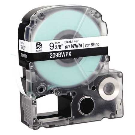 Epson Label Cartridge, Black on White, Labels/Roll: Continuous 209BWPX