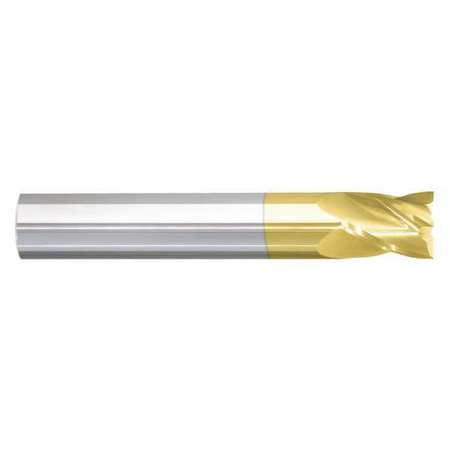 ZORO SELECT End Mill, 7/64 in.4 Flutes, TiN 203-001051