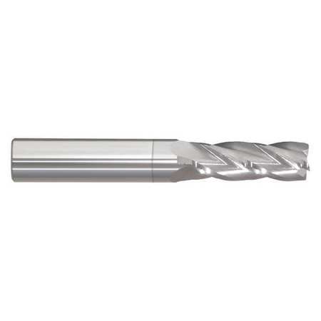 ZORO SELECT End Mill, 1/2 in.4 Flutes, TiCN 206-001204