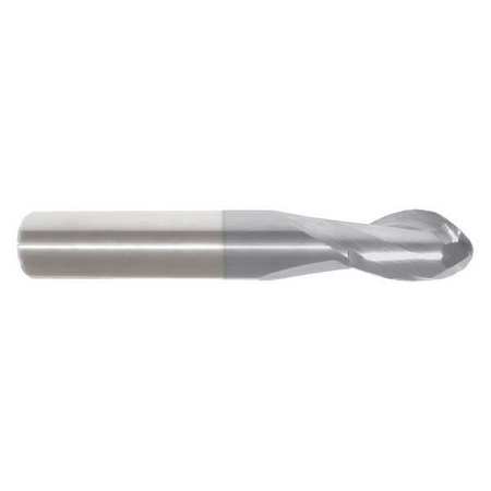 ZORO SELECT End Mill, 1/16 in.2 Flutes, TiCN 219-001022