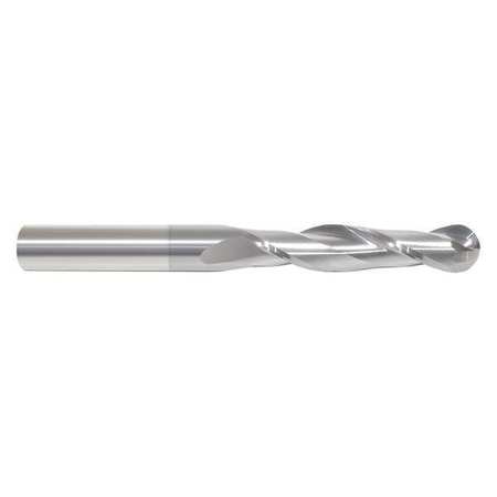 ZORO SELECT End Mill, 1/4 in.2 Flutes, TiCN 224-001022