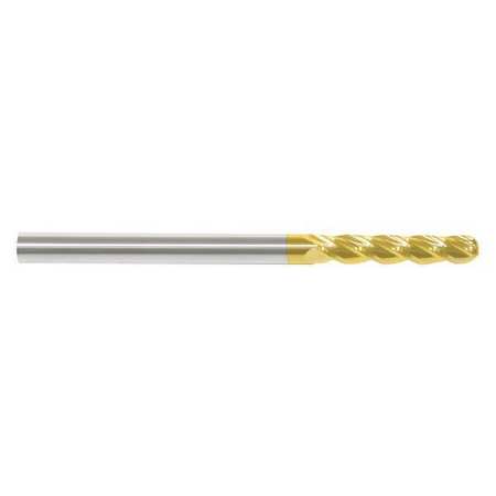 ZORO SELECT End Mill, 5/16 in.4 Flutes, TiN 229-001035A