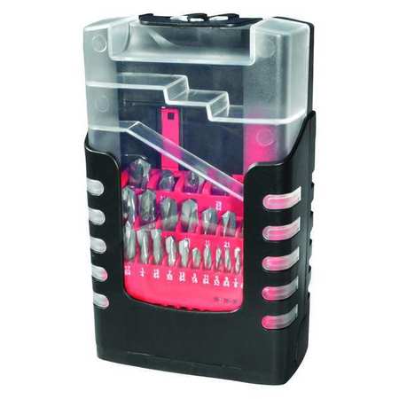 ZORO SELECT Screw Machine Drill Set, Bright 460-000015