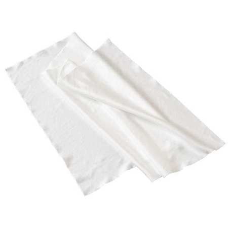 BERKSHIRE 10 in x 18 in Knitted Cover Cleanroom, White, PK25 SSLT1018B10