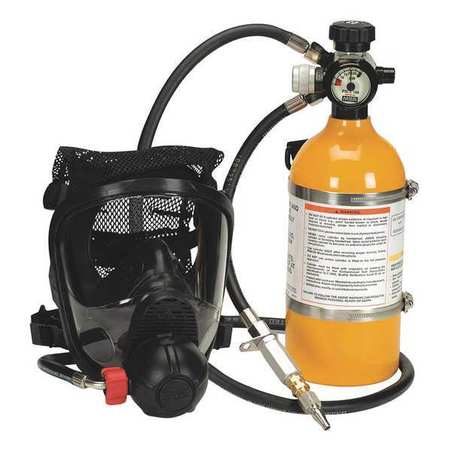 MSA SAFETY Supplied Air Respirator, Full Facepiece 10092036