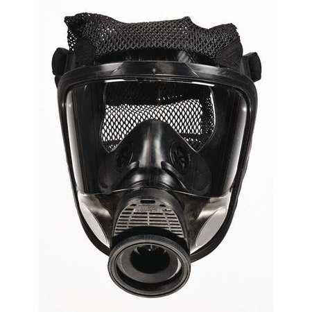 MSA SAFETY Full Face Respirator, L, Bayonet, Hycar 10083801