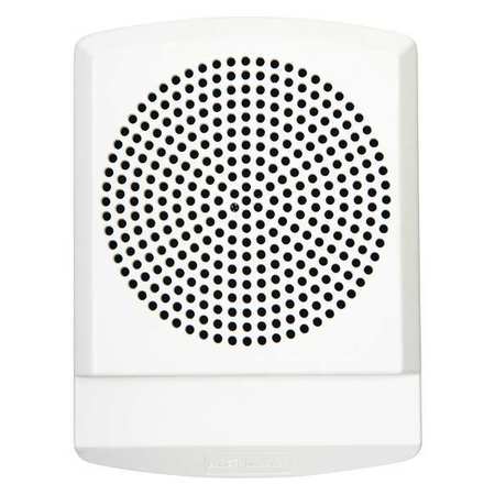 EATON Speaker, White, Indoor, 85dB, 2W, 24VDC ELSPKW