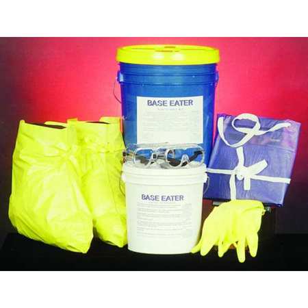 SPILL BUSTER Base Neutralizer Kit, 15 gal, Lab Caustics 4902-015