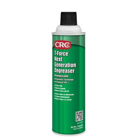CRC T-Force Next Generation Cleaner/Degreaser, Aerosol Spray Can 1750016