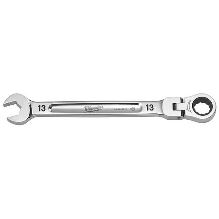 MILWAUKEE TOOL 13mm Metric Flex Head Ratcheting Combination Wrench 45-96-9613