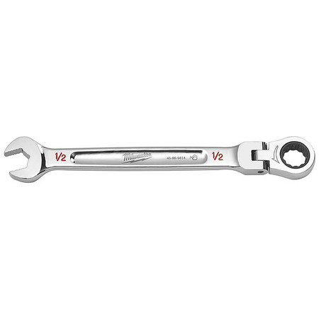 MILWAUKEE TOOL 1/2 in. SAE Flex Head Combination Wrench 45-96-9814