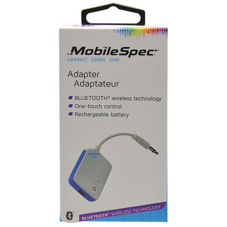 Mobilespec Audio Adapter, 3.5mm Audio Cable, Black MBS13150