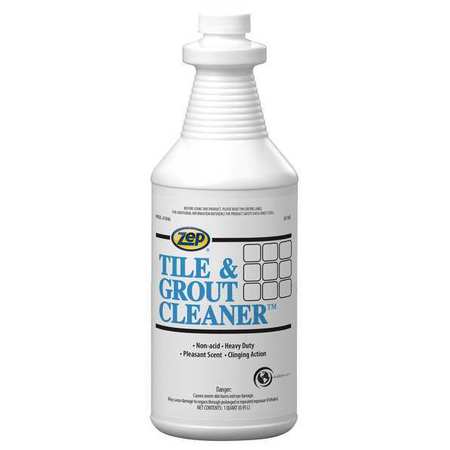 Zep Tile and Grout Cleaner, 1 qt., Bottle, PK12 104601