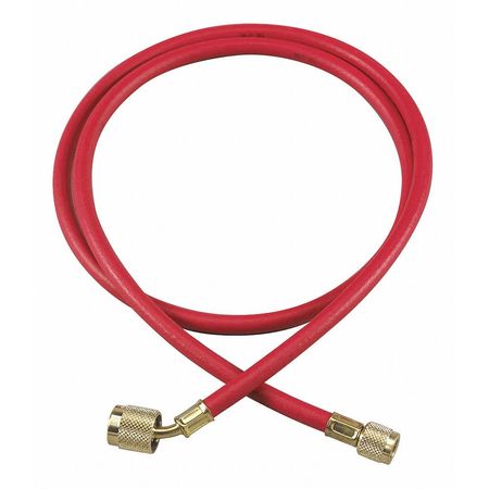 YELLOW JACKET Charging/Vacuum Hose, 300" L, Red 22725