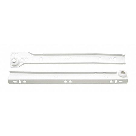 Zoro Select Drawer Slide, 22" L, Steel Plated 45-581-22